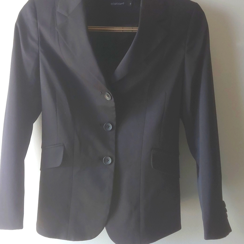 Children’s Navy/Black Show Coat